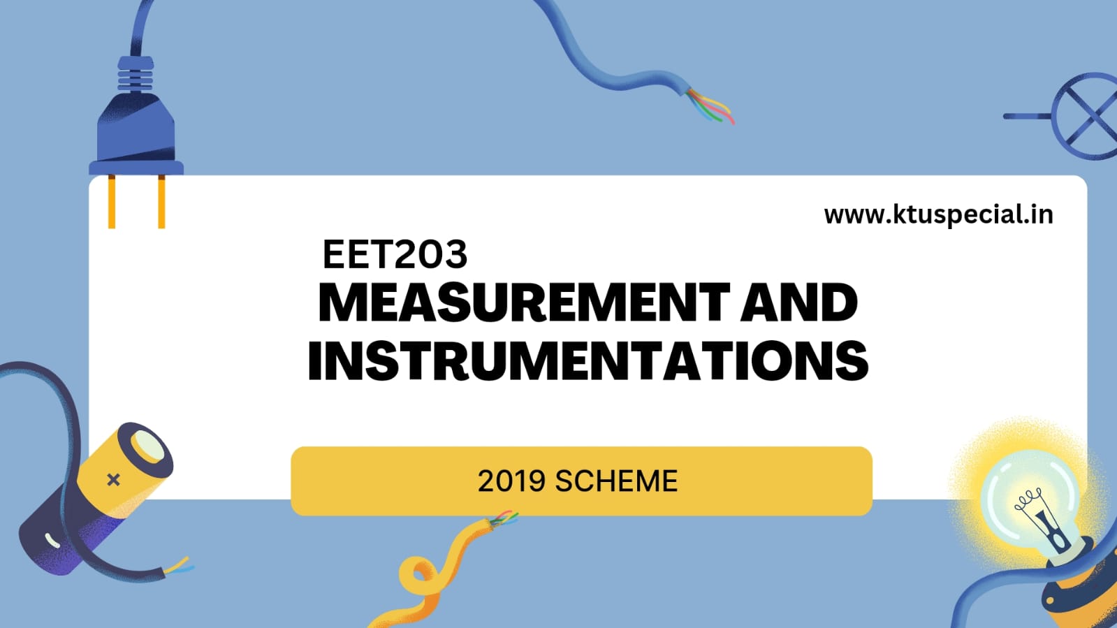 ktu 2019 scheme measurement and instrumentation notes