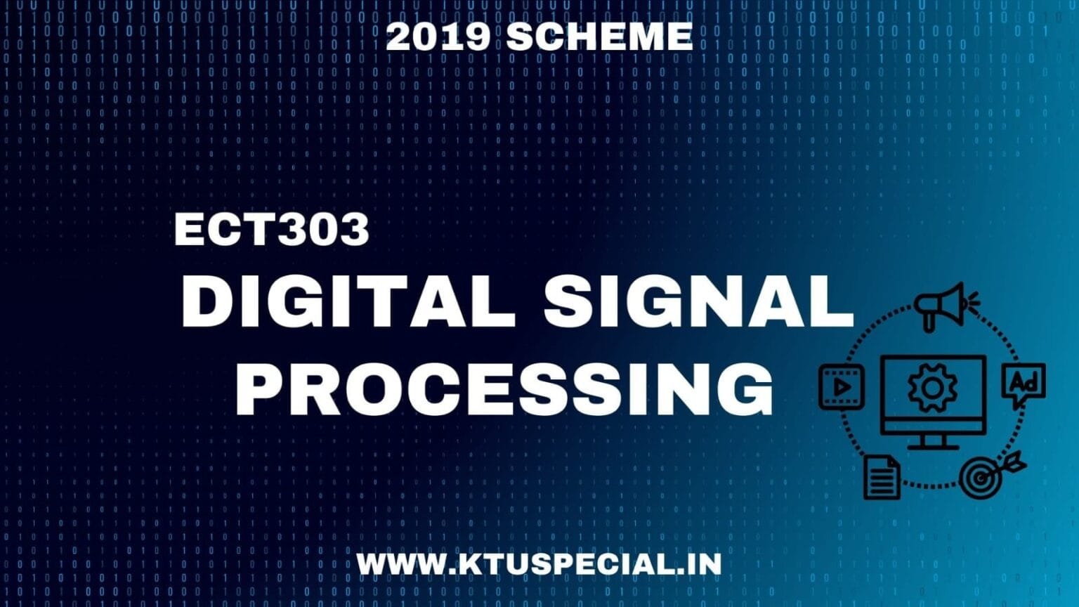 KTU ECT303 DIGITAL SIGNAL PROCESSING NOTES – ktuspecial